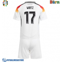 Fotballdrakt Barn Tyskland Florian Wirtz #17 Hjemmedraktsett EM 2024 Kortermet (+ Korte bukser)